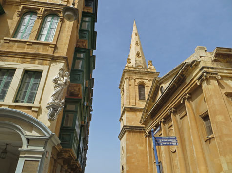 St. Paul's Co-Cathedral in Valletta Malta