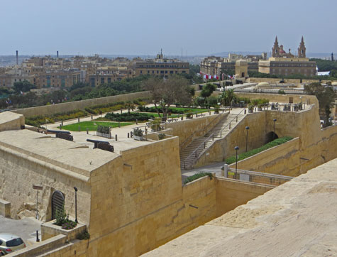 Lower Barrakka Garden, Valletta Malta
