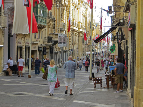 Republic Street, Valletta Malta