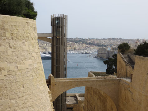 Valletta Cruise Port Elevator